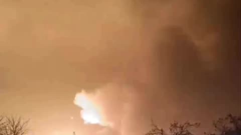 Insane Detonation of Russian Munitions Depot