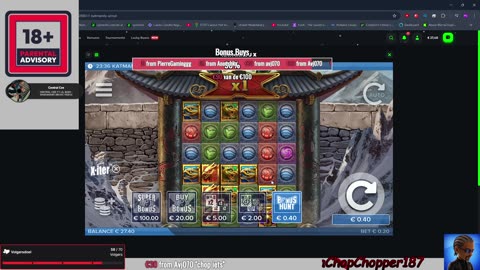 029|| Slots & Songs @ Request|| Chop or get Chopped|| #slots #casino #bonusbuys #raise #geld #laugh