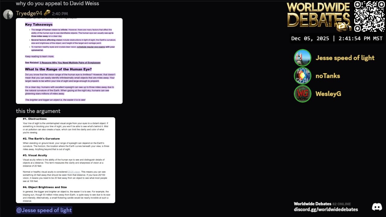 0206 WIDESTREAM - Worldwide Debates - YouTube/Twitch/Rumble