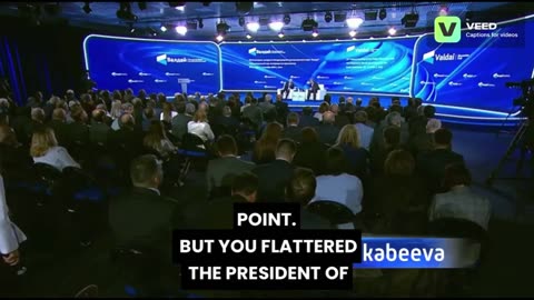 Vladimir Putin no Clube de Valdai