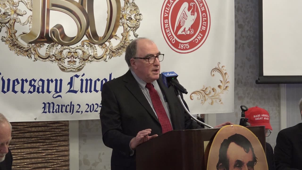 John Gilmore is presented with the Freedom Fighter Award