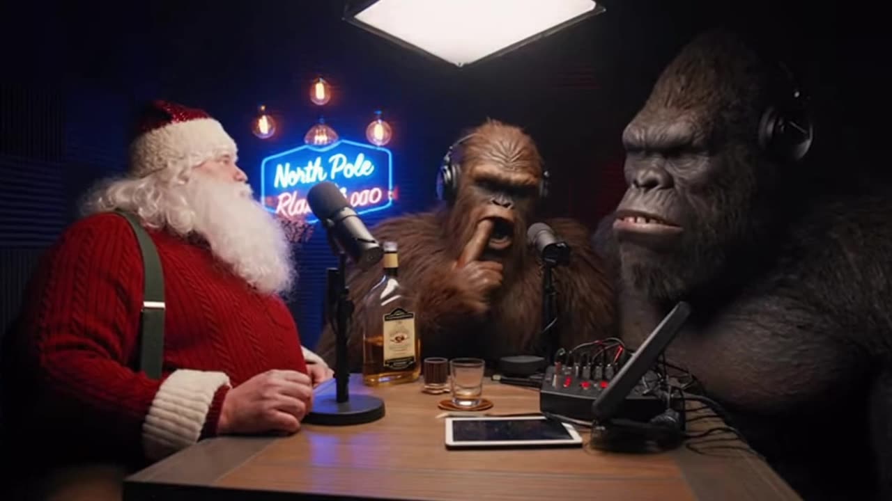 SANTA JOINS PODCAST AND IT GETS CRAZY
