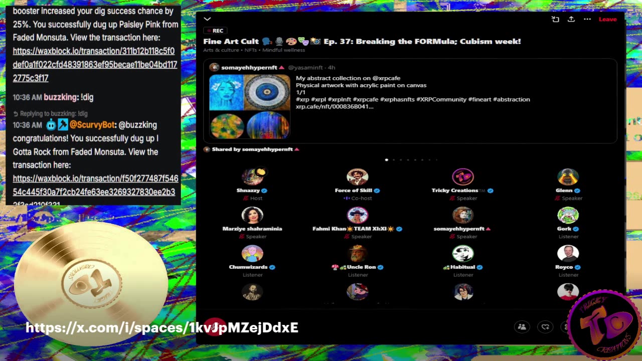 Fine Arts Spaces Cast 10/15/2025