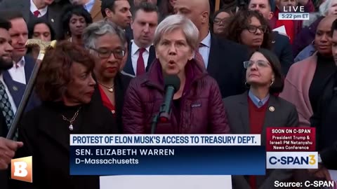 LOL- Elizabeth Warren Screeches "We Are Here to Fight Back" Against Elon Musk