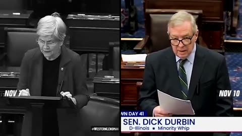 Elizabeth Warren, Nov 7: Trump wants to make Americans eat dirt. Dick Durbin, Nov 10: