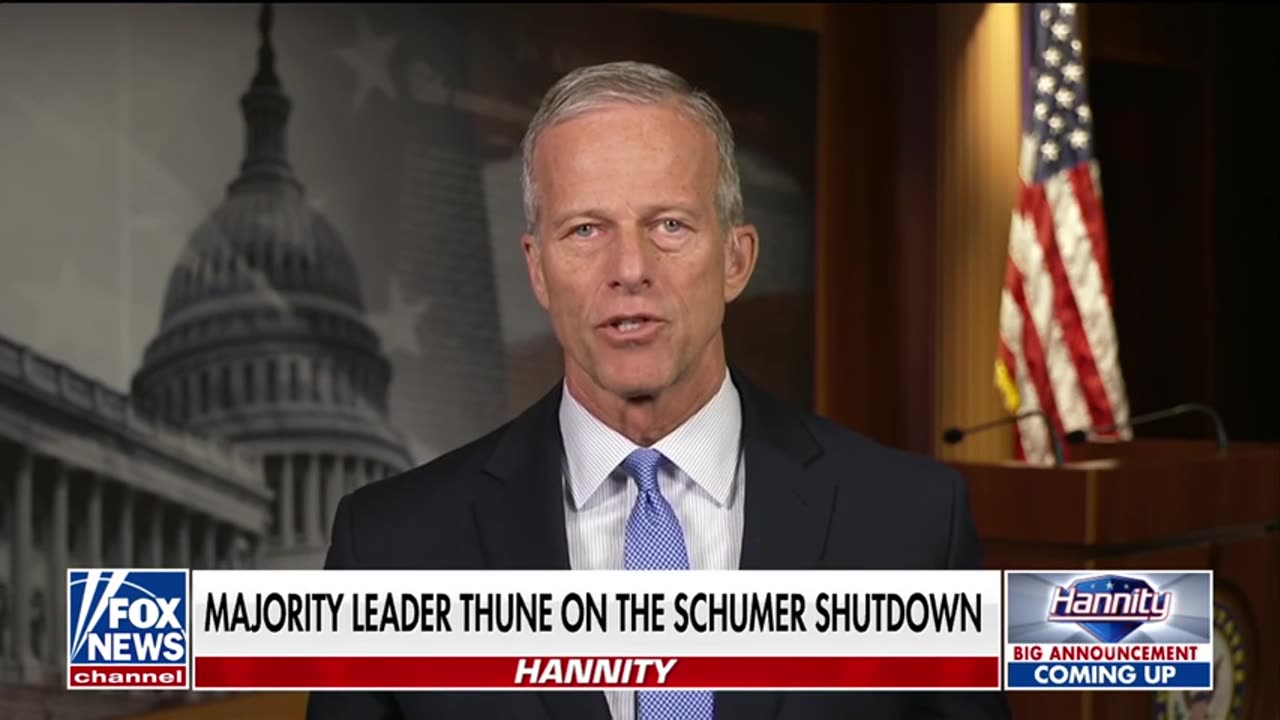 Sen John Thune: Democrats Said The Quiet Part Out Loud