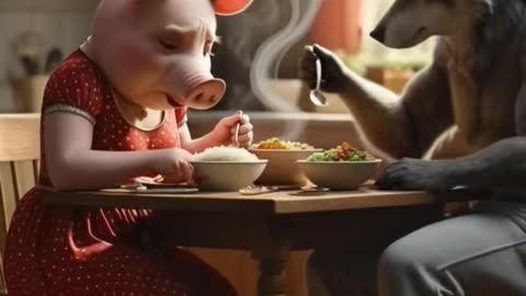 Tharki fox with cat romantic video 😍