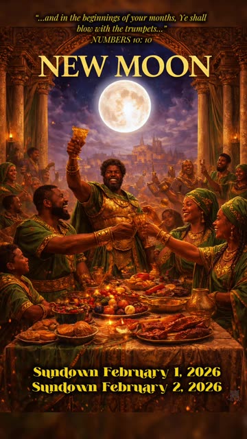 🌕✨ The New Moon Is Here — And Israel Still Keep the Commandments ✨🌕