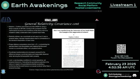 Earth Awakenings - Livestream 1 - #3001