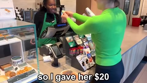 Can Starbucks Spell Kpop Demon Hunter Eps2 #starbucks #kpopdemonhunters #shorts