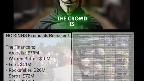 Anonymous, “No Kings Protest was a Coordinated Illusion by the Same Characters”