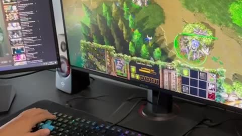 Me and my Girlfriend vs. The World Champion in WC3