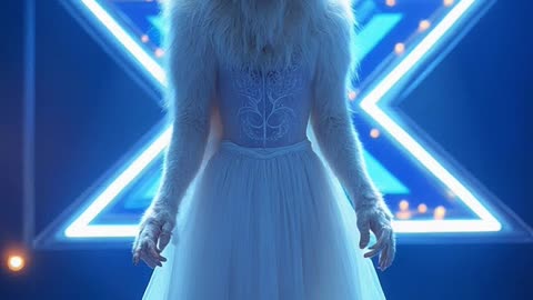 The judges were impressed with the fusion of the ballerina and the wolf!!!