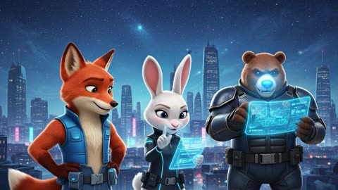 URBAN PAWS: CITY OF BALANCE | Original 3D Animated Short Film