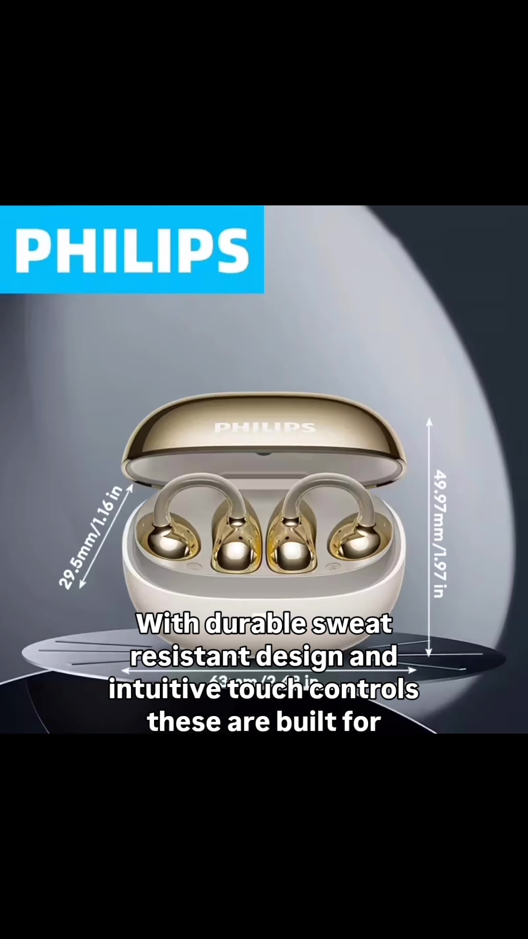 Philips TAT3469 360° Hi - Fi Sound & Adaptive