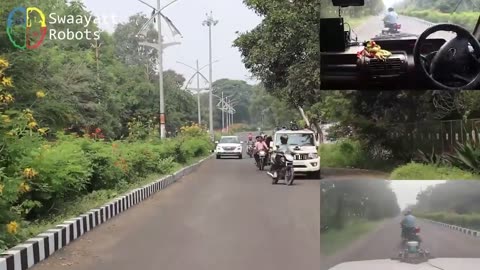🚘🚗 Autonomous Tech Driving and Dodging Through Indian Traffic! | FeedMyCuriosity