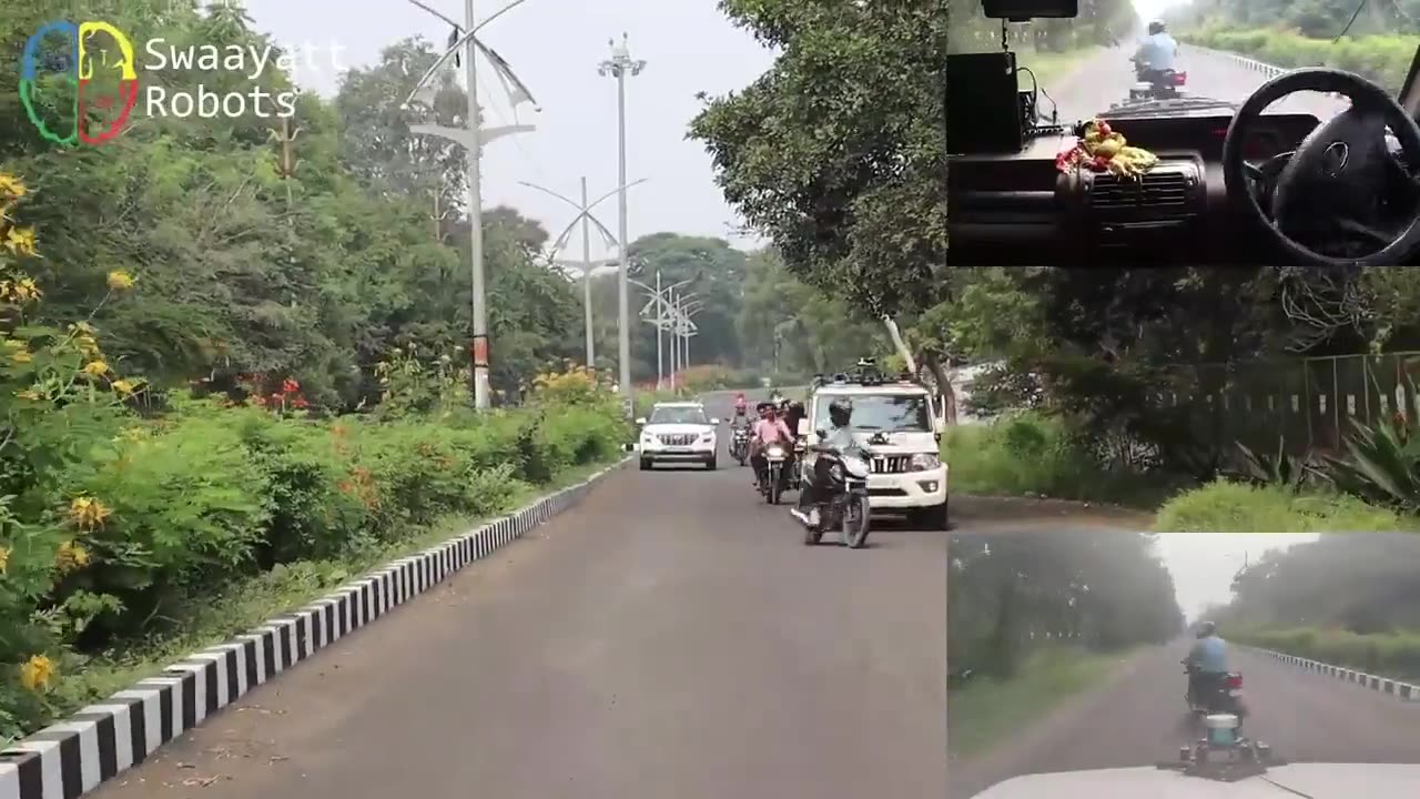 🚘🚗 Autonomous Tech Driving and Dodging Through Indian Traffic! | FeedMyCuriosity