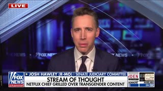 Sen Hawley Exposes Netflix's Sexual Content For Kids