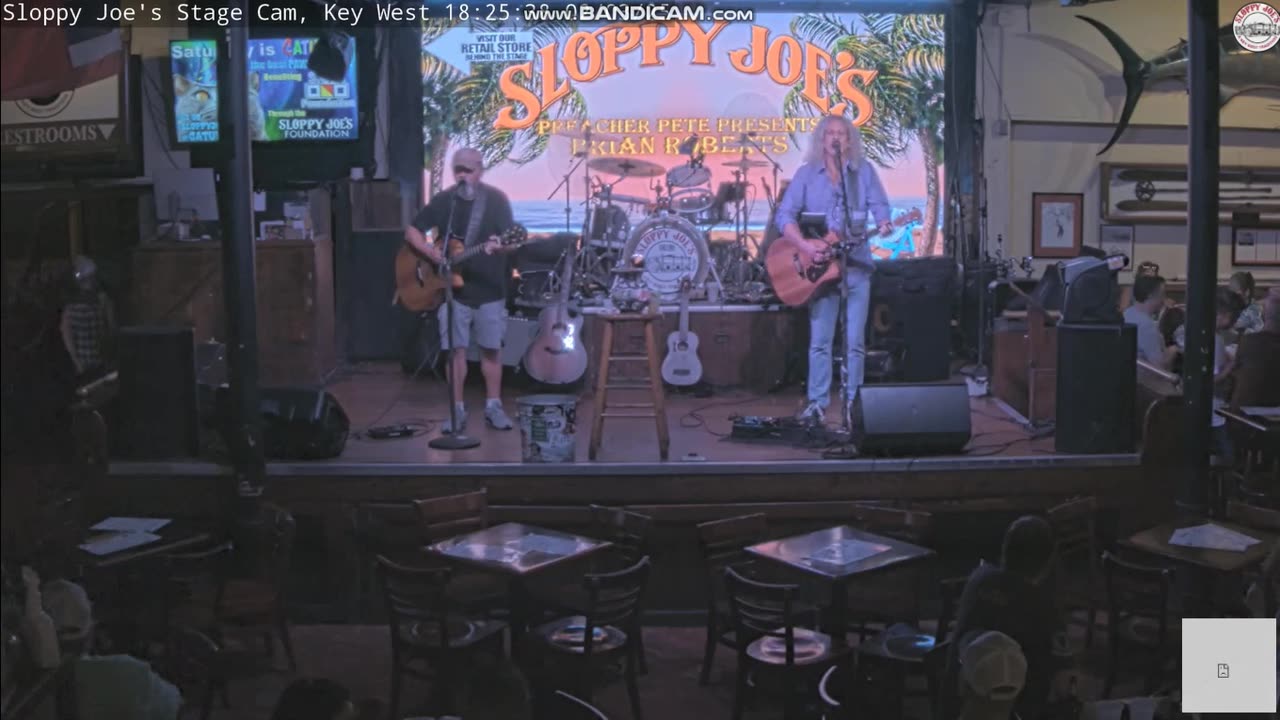 FEBRUARY 3 2025 PETE JARVIS AND BRIAN ROBERTS LIVE AT SLOPPY JOES BAR PART 1