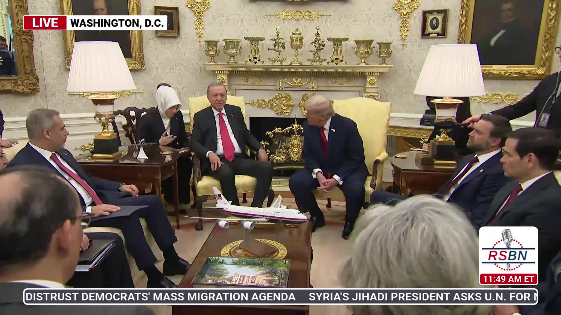 WATCH: President Trump Holds a Bilateral Meeting with Turkey’s President Erdogan - 9/25/25