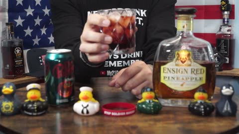 Joseph Becker - Ensign Red Pineapple Whiskey & Dr Pepper Cherry Soda