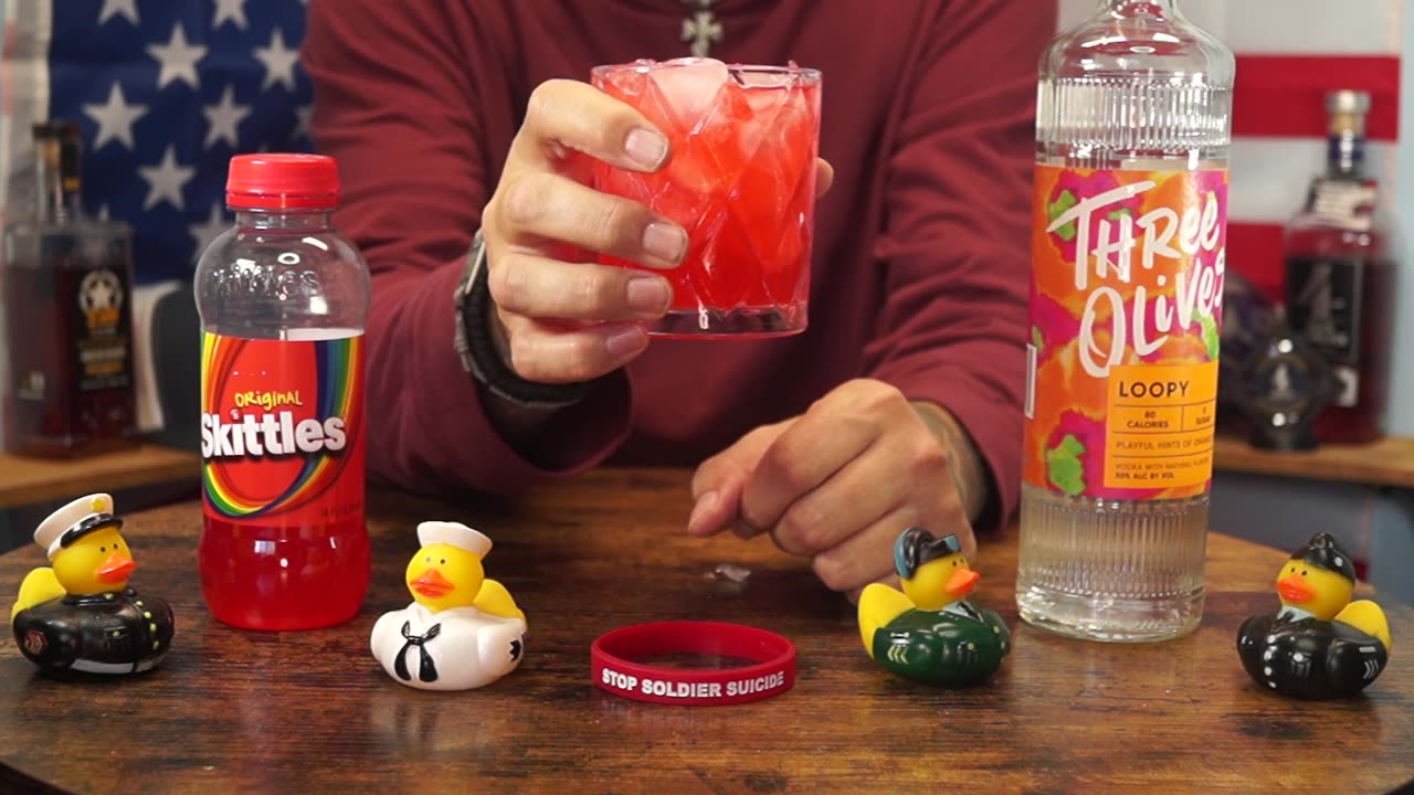 Kevin Benge - Three Olives Loopy Vodka & Skittles Drink
