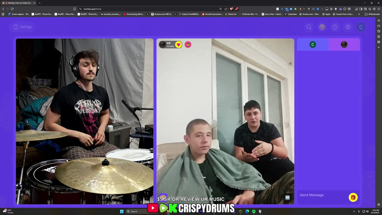 WIGGER DRUMS TROLLING ON OMEGEL