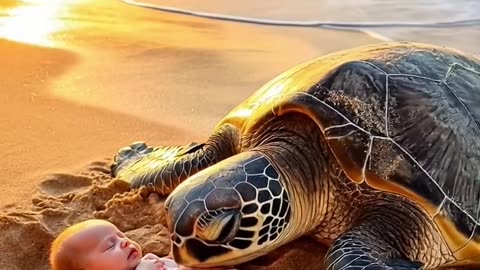 🔥 ट्रेन में लगी आग! माँ ने बच्चे को फेंका 😭 | कछुए ने बचाई जान 🐢 | Emotional AI Story 2025