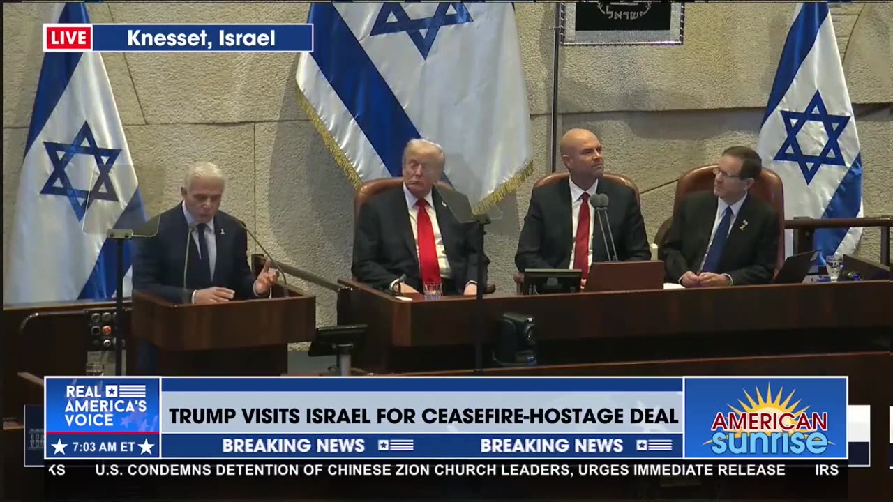 "TRUMP'S TRIUMPH IN THE HOLY LAND"