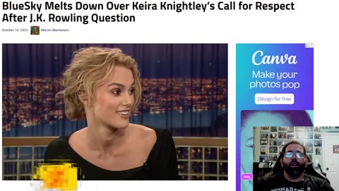 Keira Knightley Attacked By Bluesky For Giving Her Own Opinion On JK Rowling