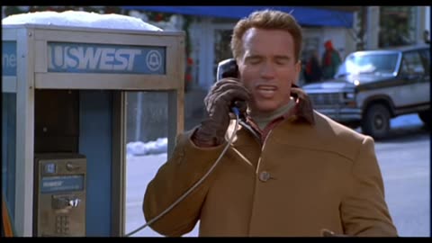 The Cookie Monster Eats Arnold's Cookie in "Jingle All the Way"