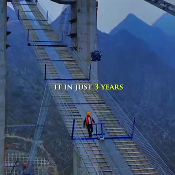 Building the World's Highest Bridge: An Extraordinary Journey 😮🤗