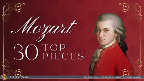 Top 30 Mozart Famous Classical Music Pieces