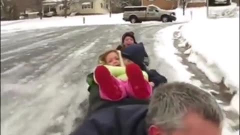 😮❄️ Insane Sled Ride That Will Blow Your Mind! | FeedMyCuriosity