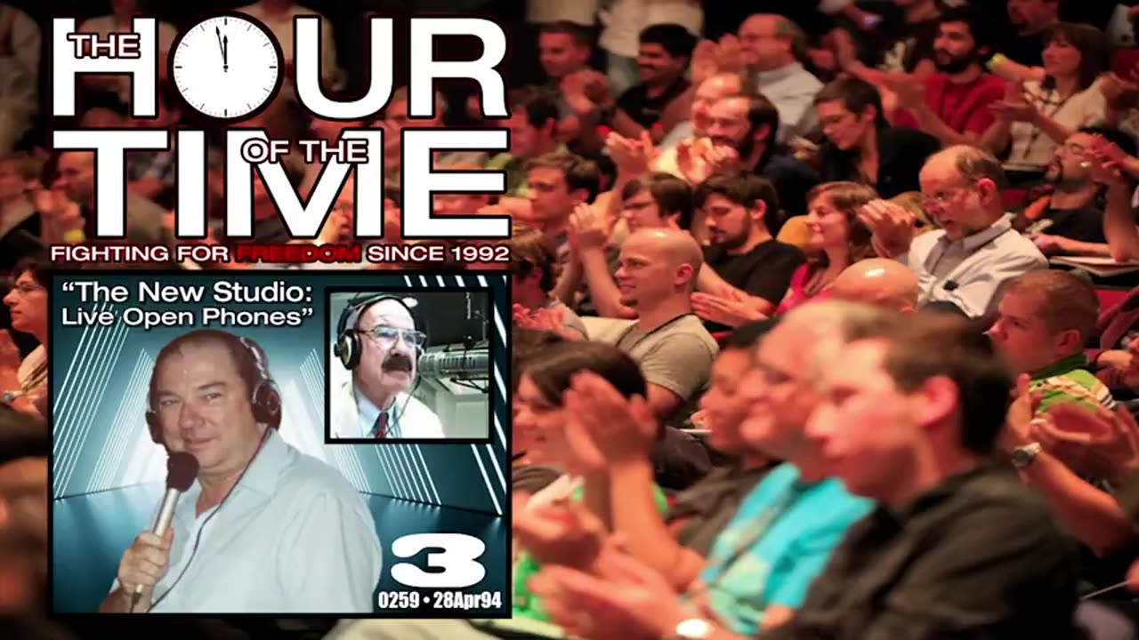 The HOUR of the TIME #0259 The New Studio #3 - Live Open Phones