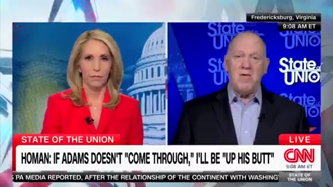 Tom Homan has no patience for Dana Bash bullshit.