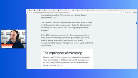 Community bank CEOs see differentiation as their key strategic focus for 2026