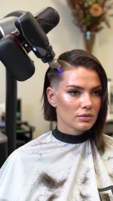 Automated Artistry: A Robot Barber's Perfect Touch