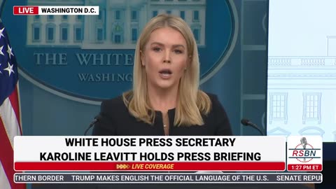 RSBN White House Press Secretary Karoline Leavitt Holds Press Briefing - 3-5-25