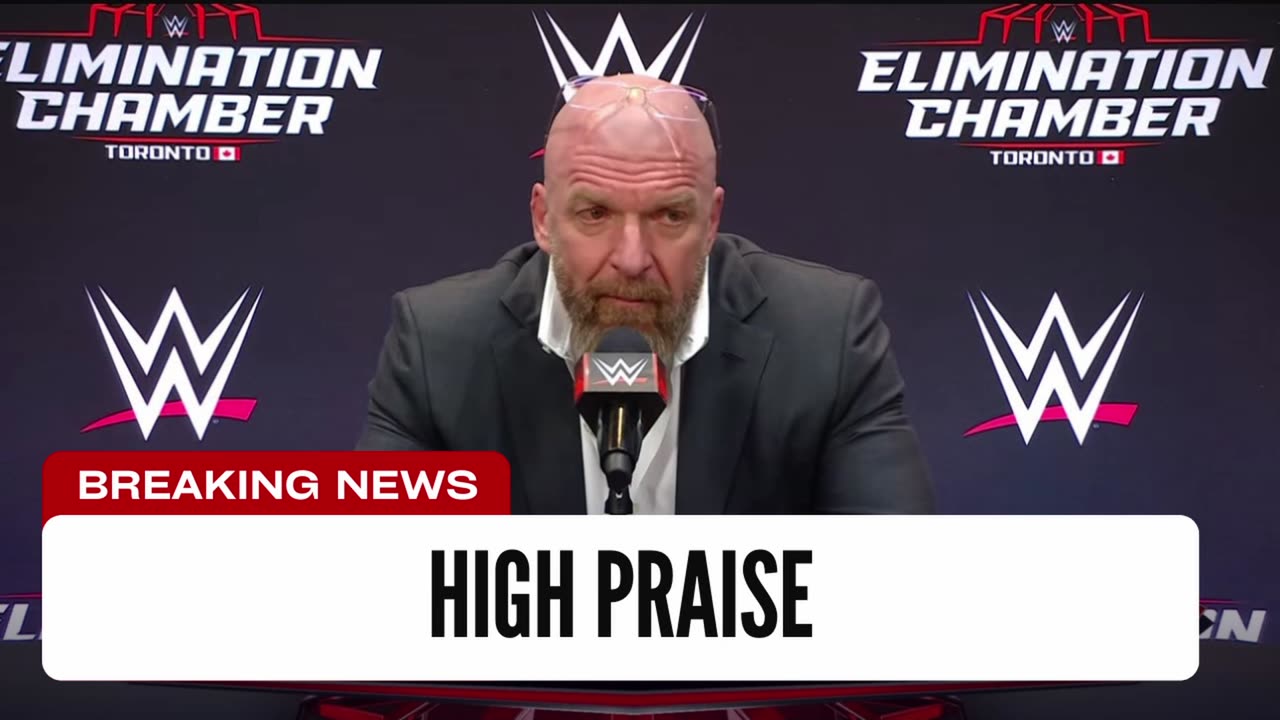 Triple H Heaps High Praise On This Star After Elimination Chamber