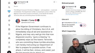 Liberals MELTDOWN Over Rapper PRAISING Trump For Threatening WAR Against Nigeria To Save Christians!
