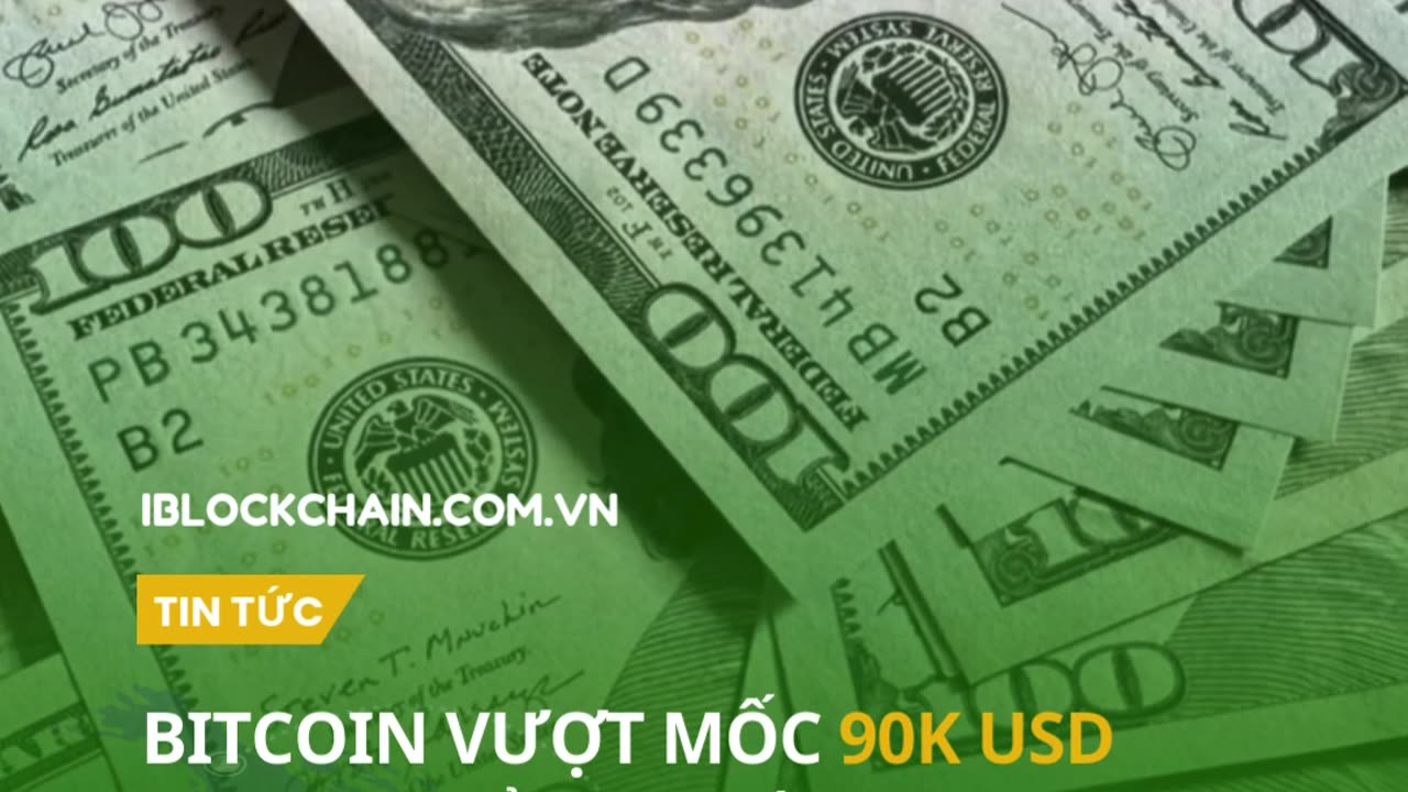 Bitcoin vượt mốc 90k USD sau khi Tổng thống Donald Trump quyết định trì ...