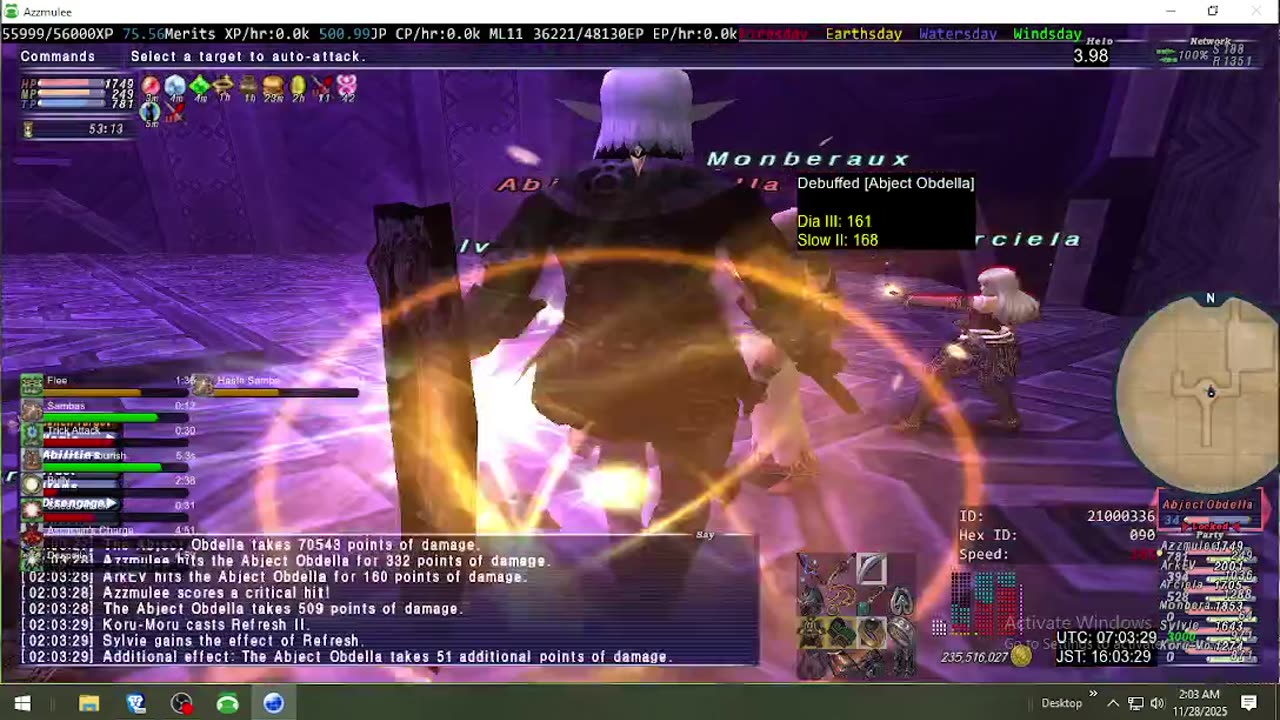 Playing Final Fantasy XI Online
