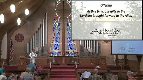 Mt. Zion Lutheran Church (WELS), Ripon, WI 2-2-25