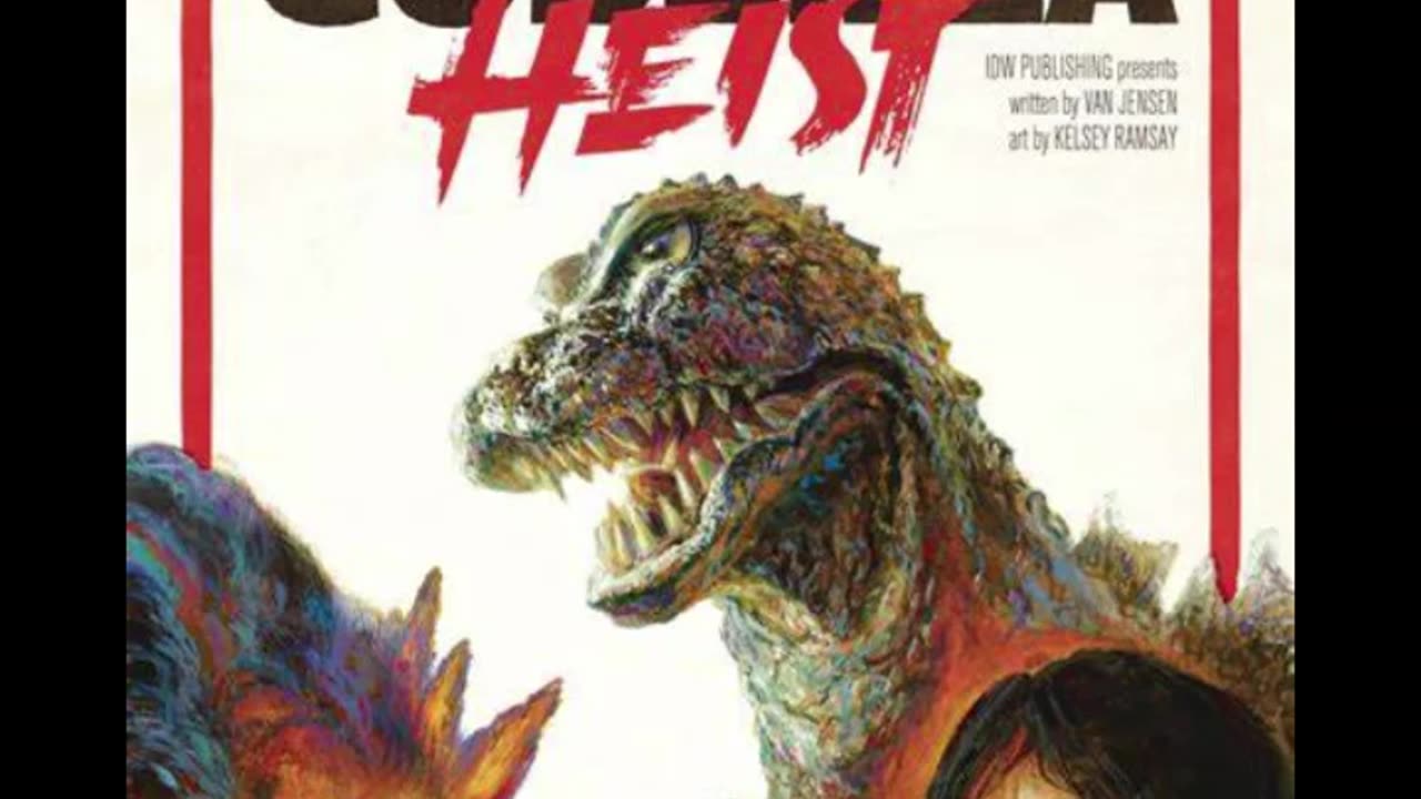 Godzilla Heist #1 Comic Book Review IDW Anarchist Reacts Reaction