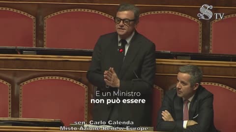 Calenda - Intervento in Senato (13.02.25)