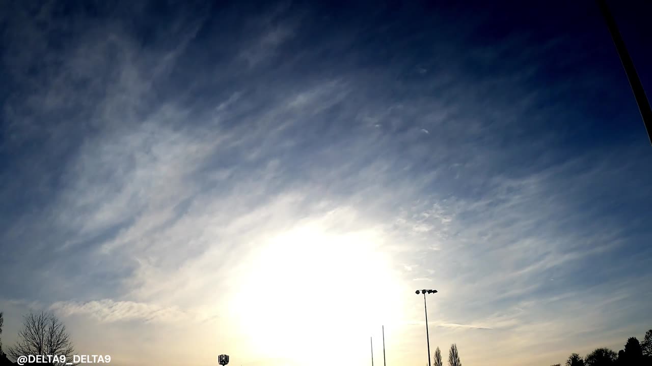 timelapse of the afternoon assault on our sky here in brum uk 25.1.25