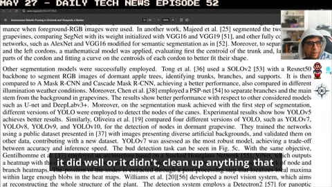 Potential pro use for AI? autonomous pruning in farms