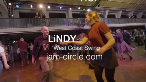 join weekly dancing + classes in LindyHop & West Coast Swing🎙 https://jam-circle.com