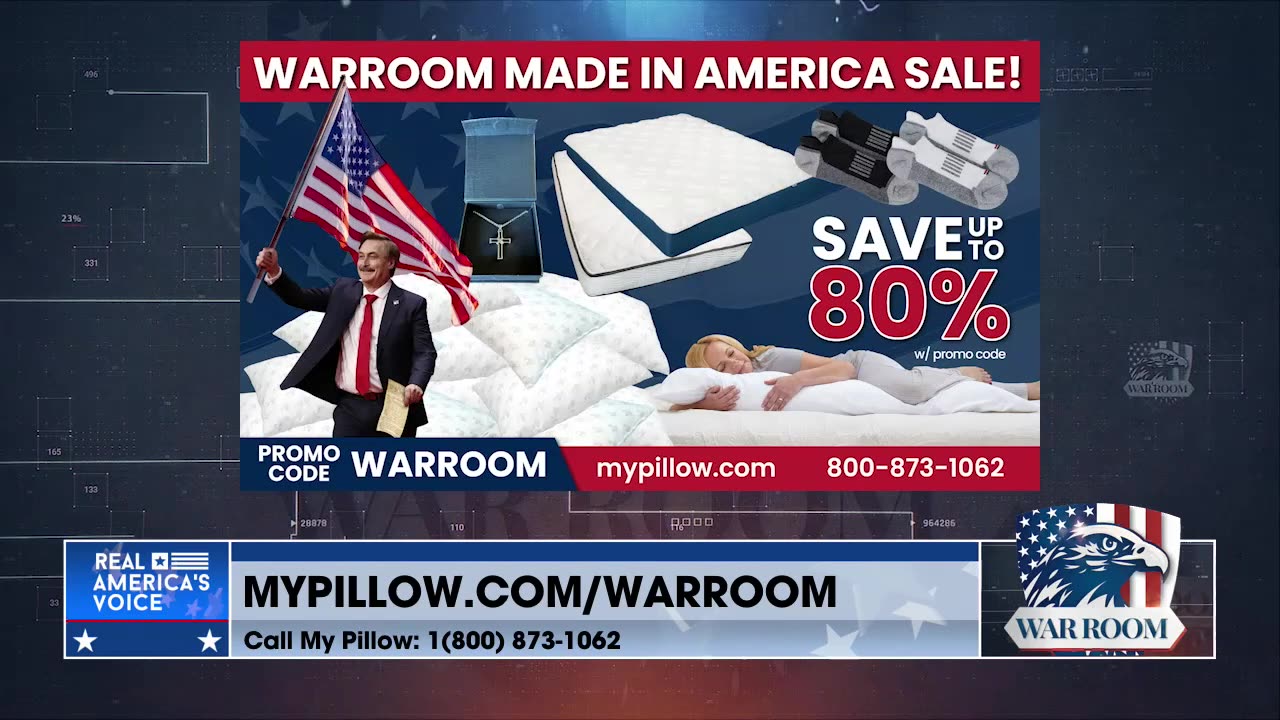 Get Your WarRoom Posse Exclusive Deals Today! Only At MyPillow.com/warroom